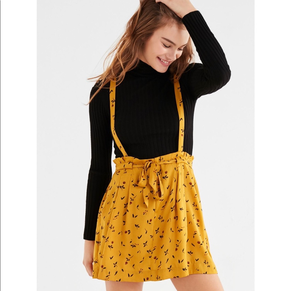 Urban Outfitters Blossom Suspender Skirt